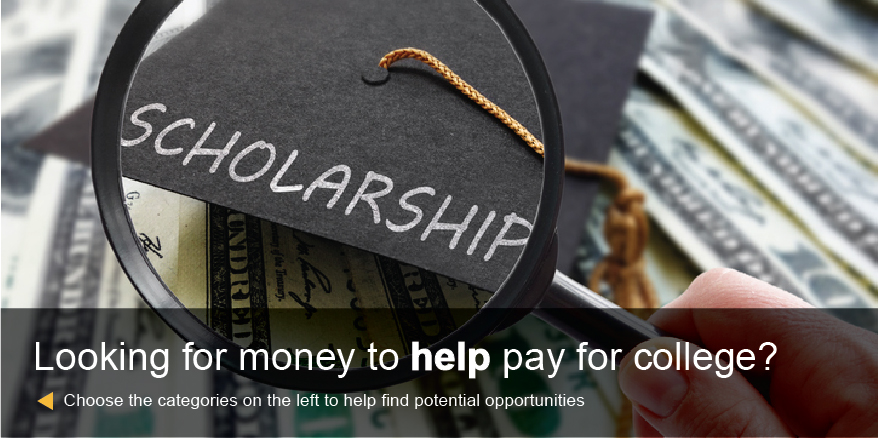scholarship search banner